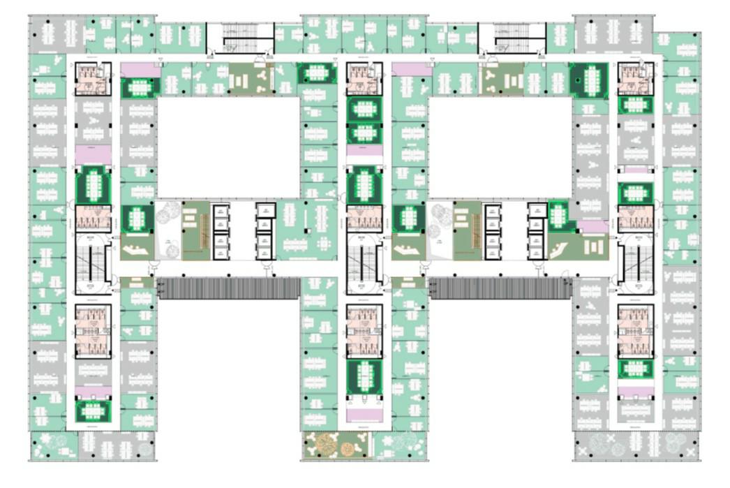 Bureau La Défense 5109m² Location bureau Puteaux Hauts-de-Seine OLBUR2100567 12